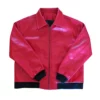 Drake Albanian Red Bomber Jacket