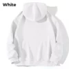 Kozy White Hoodie