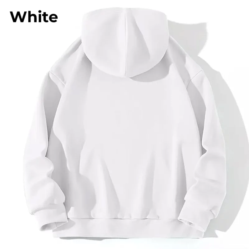 Kozy White Hoodie