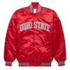 Ohio State Buckeyes Gameday Full-Snap Satin Jacket