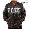 Starter Clippers Los Angeles Bomber Jacket
