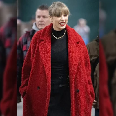 Taylor Swift Red Teddy Coat