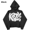 Y2K Kozy Black Hoodie