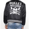 Bullet Club Satin Bomber Black Jacket 2
