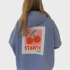 Starfit Cherry Bomb Blue Pullover Hoodie 3