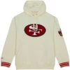49ers Cream Chainstitch Hoodie
