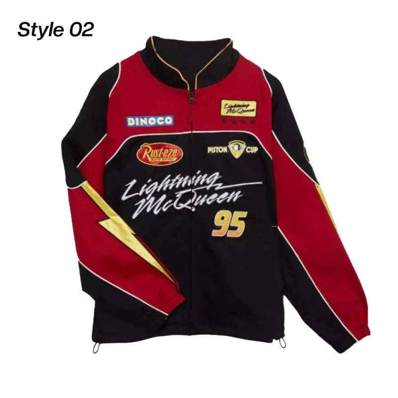 Disney Pixar Lightning Mcqueen Racing Jacket