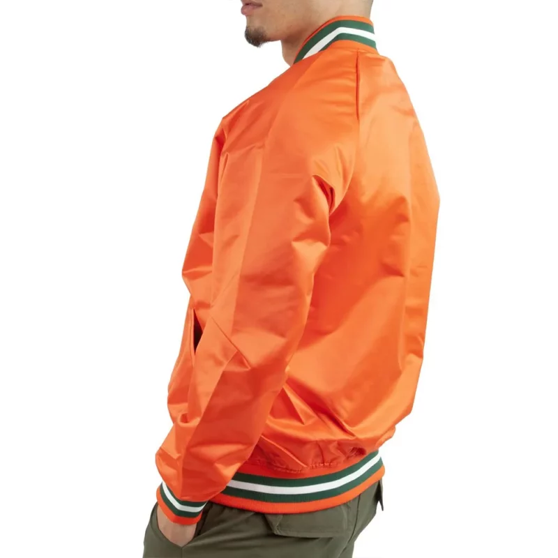 Florida A&M University Orange Full-Snap Jacket