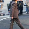 Joaquin Phoenix Joker Folie A Deux Arthur Fleck Brown Suit