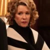 Linda Emond Donna Only Murders In The Building S03 Stripe Coat