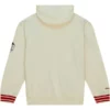 SF 49ers Cream Chainstitch Hoodie