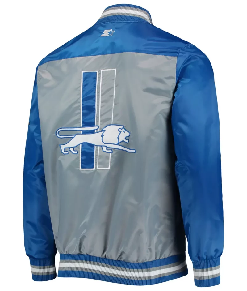 Starter Detroit Lions Grey Jacket