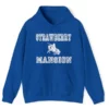 Strawberry Mansion Pullover Blue Hoodie