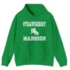 Strawberry Mansion Pullover Green Hoodie