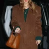 Taylor Swift Chic Brown Coat