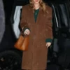 Taylor Swift NYC Chic Brown Coat