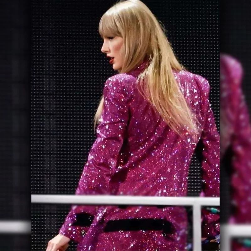 The Eras Tour Buenos Aires Taylor Swift Pink Blazer