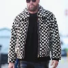 Travis Kelce Checkered Jacket