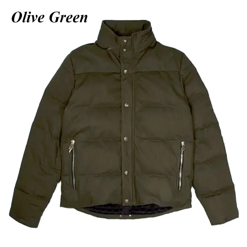 Chrome Hearts Puffer Down Olivegreen Jacket