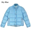 Chrome Hearts Puffer Down Skyblue Jacket