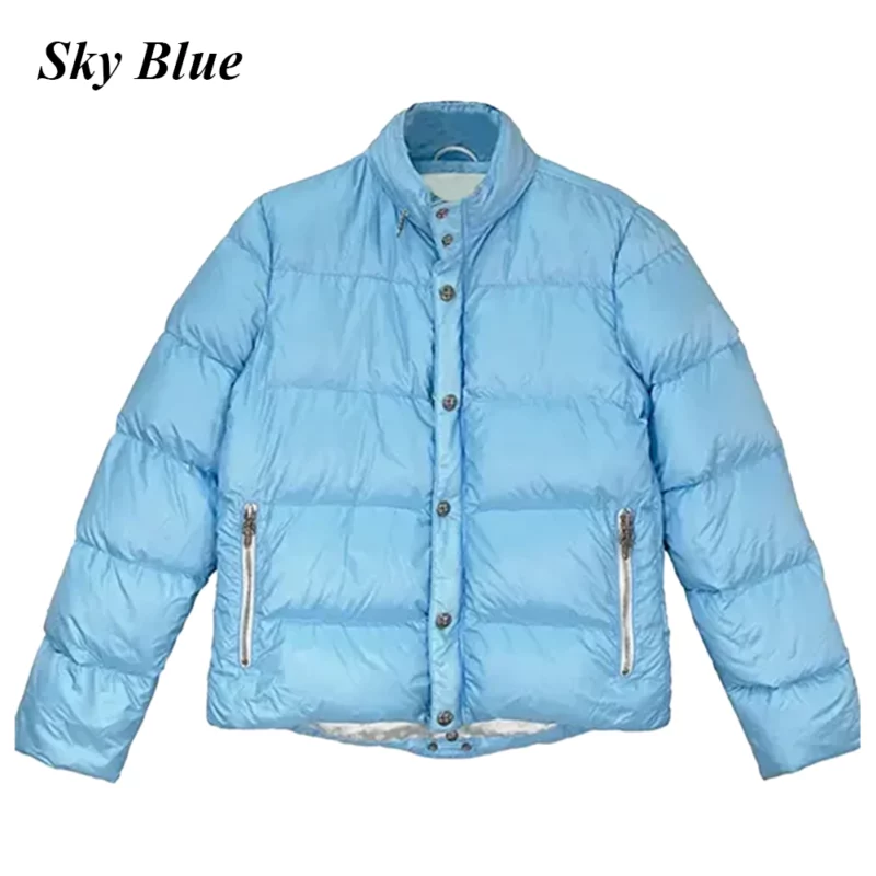 Chrome Hearts Puffer Down Skyblue Jacket
