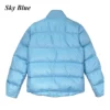 Chrome Hearts Puffer Down Skyblue Jacket