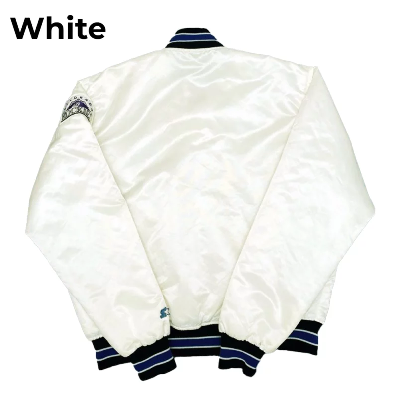 Classic Colorado Rockies Varsity Jacket