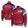 Colorado Avalanche Midweight Full-Snap Varsity Jacket