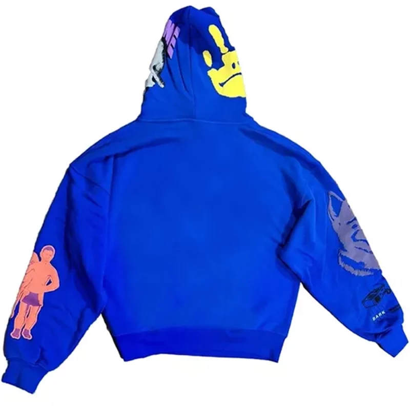 Drake-Blue-Pullover-Hoodie