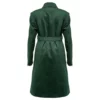 Florence Pugh Hawkeye Yelena Belova Green Trench Coat