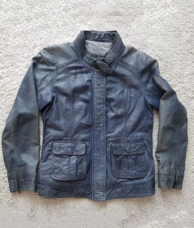 Jeanne Goursaud Blood Coast 2023 Alice Vidal Grey Jacket