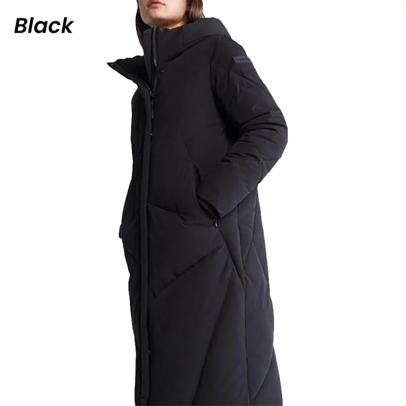 Klein Quilted Maxi Coat