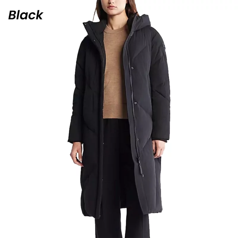 Meghan Markle Quilted Maxi Puffer Coat