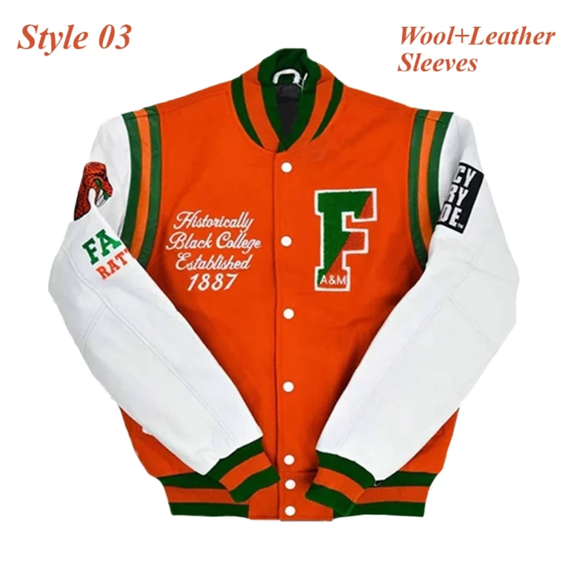 Motto Florida A&M University Varsity Jacket
