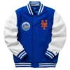 New York Mets Wordmark Varsity Jacket