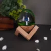Resin Wood Eggs Rusty Sword Decor