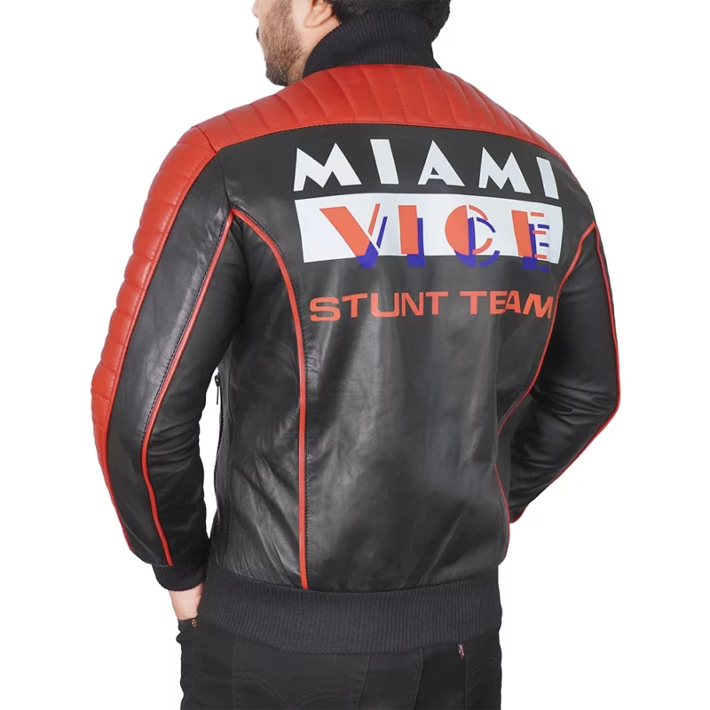 Ryan Gosling The Fall Guy Colt Seavers Black Real Leather Jacket
