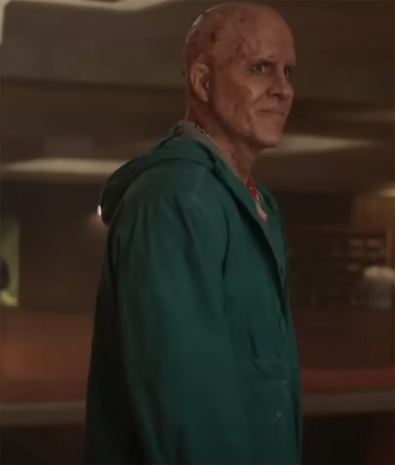 Ryan Reynolds Deadpool Green Jacket