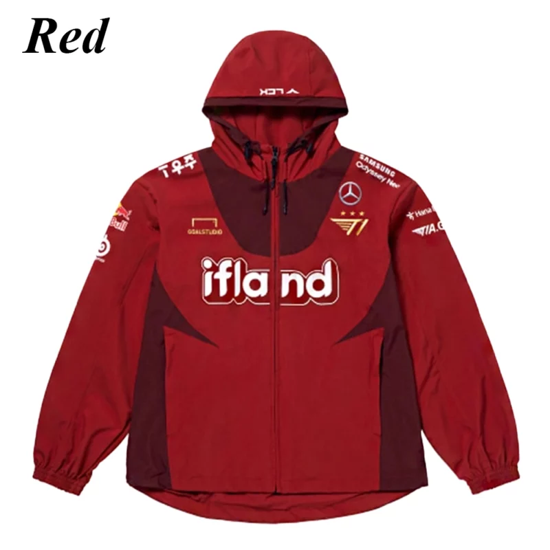 T1 Uniform Worlds Red Jacket