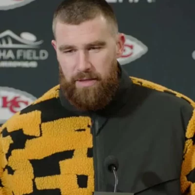 Travis Kelce Press Conference Jacket