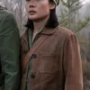 3 Body Problem Brown Jacket
