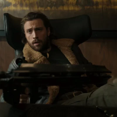 Aaron Taylor Kraven the Hunter Jacket