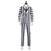 Beetlejuice Beetlejuice 2024 Black & White Striped Suit