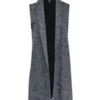 Danielle Panabaker Grey Long Vest