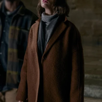 Eiza Gonzalez 3 Body Problem Coat