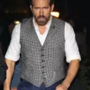 Imaginary Friends Grey Checkered Vest