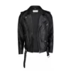 Jack Rooney 3 Body Problem Black Leather Jacket