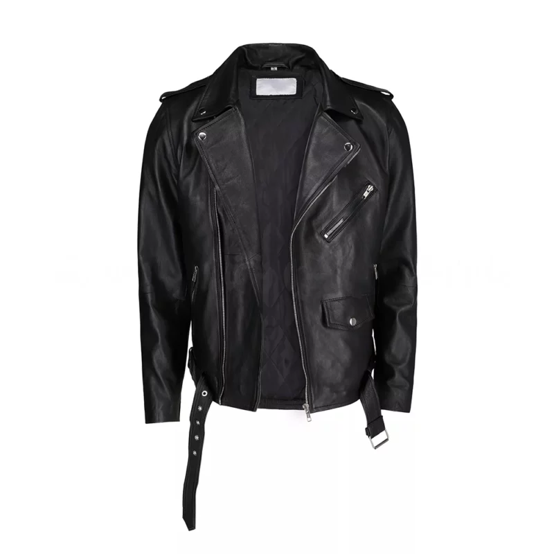Jack Rooney 3 Body Problem Black Leather Jacket