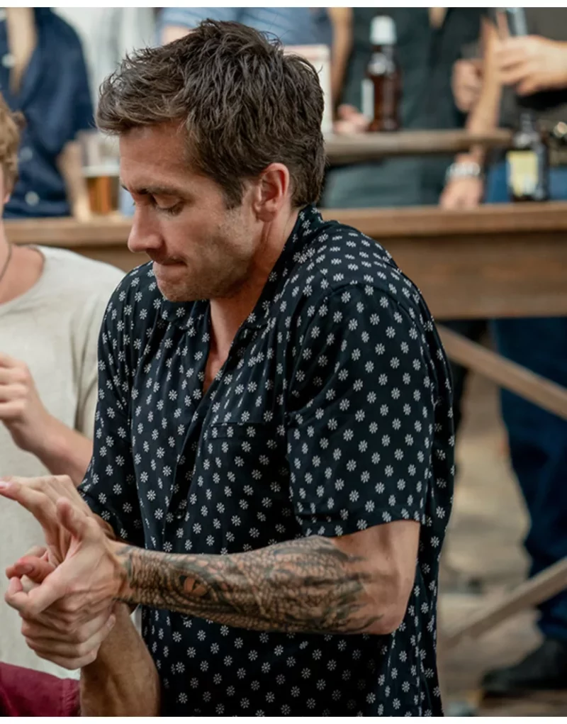 Jake Gyllenhaal Road House 2024 Dalton Polka Shirt