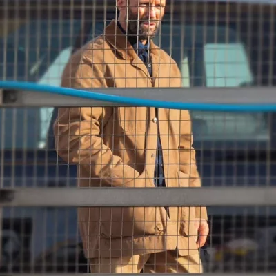 Jason Statham The Beekeeper Brown Jacket